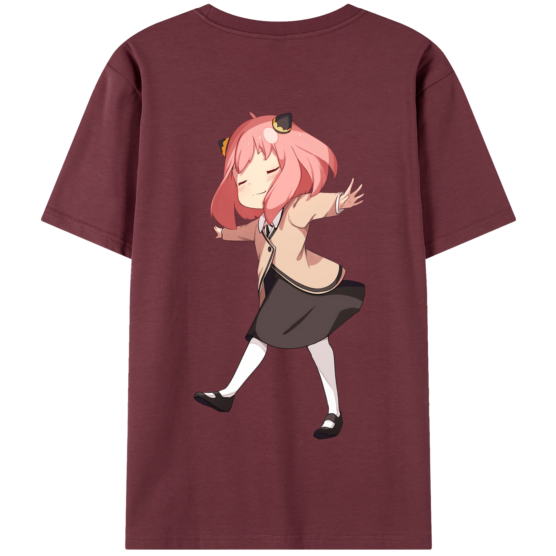 （画像用） SPY×FAMILY间谍家家酒 綿100％半袖Tシャツ（背面プリント）